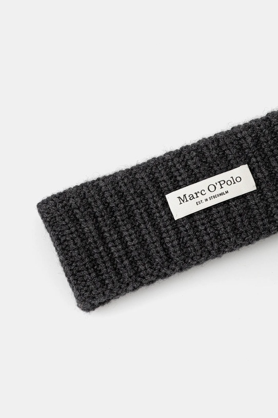Akcesoria Marc O'Polo opaska na głowę wełniana 509517901043 szary