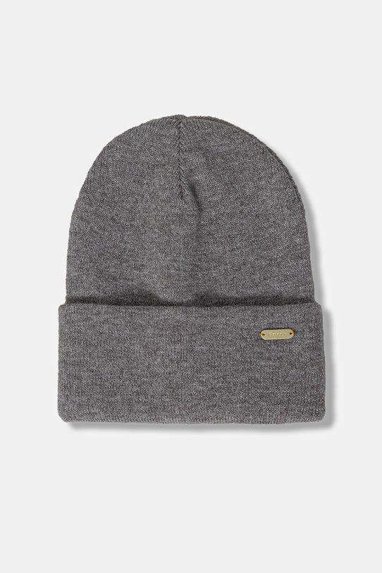 Σκούφος και κασκόλ Barbour LGS0097 γκρί AW25