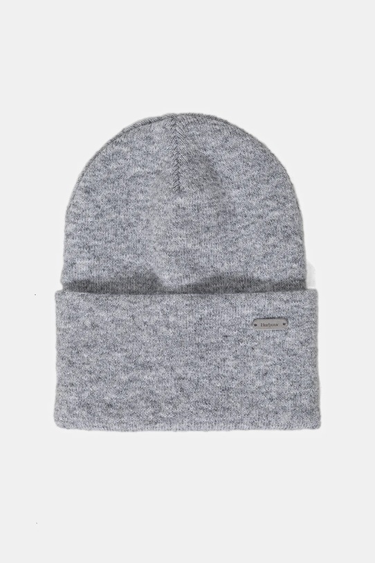 Barbour czapka i szalik LGS0097 szary AW25