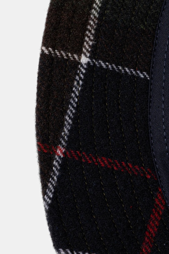 Barbour kapelusz z wełną zielony LHA0478