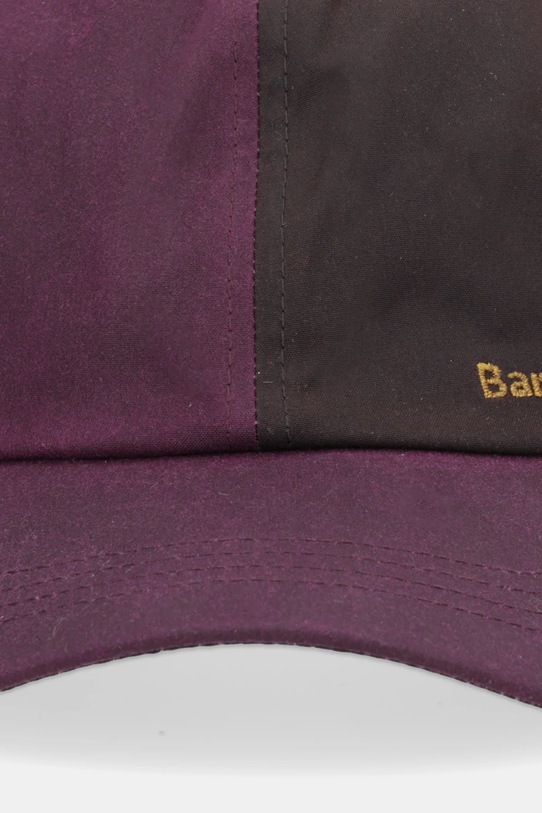 Barbour czapka z daszkiem bawełniana LHA0546 brązowy AW25