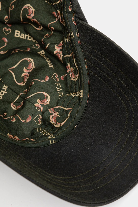 Barbour czapka z daszkiem x Farm Rio zielony LHA0596