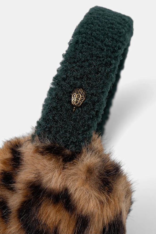 Kurt Geiger London nauszniki 5069739609 zielony AW25