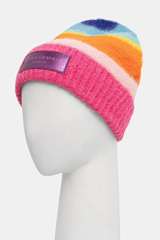 Kurt Geiger London căciulă din amestec de lână 5072469609 multicolor AW25