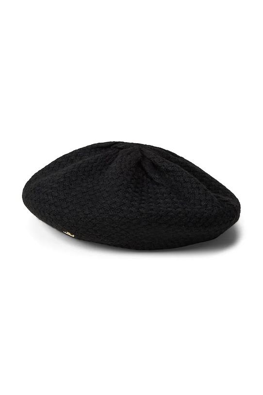 Lauren Ralph Lauren beret z dodatkiem wełny z dodatkiem wełny czarny 454P04489