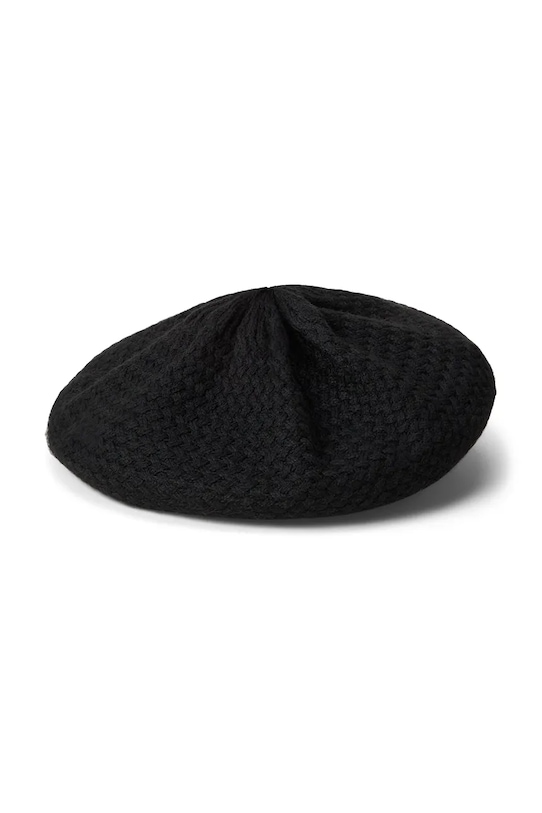 Lauren Ralph Lauren beret z dodatkiem wełny 454P04489 czarny AW25