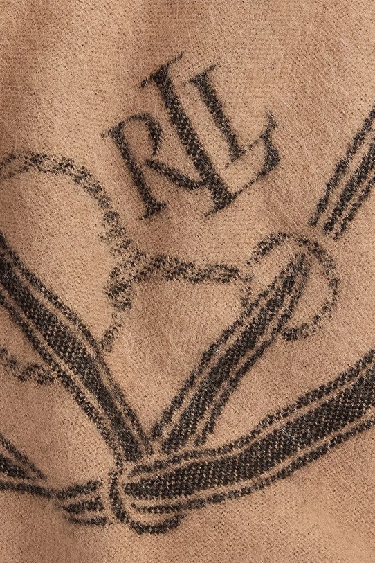 Dodatki Kapa in šal s primesjo volne Lauren Ralph Lauren 454P04494 bež