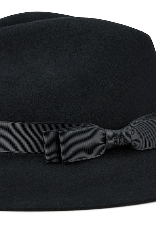 Akcesoria Lauren Ralph Lauren kapelusz wełniany 454P04549 czarny
