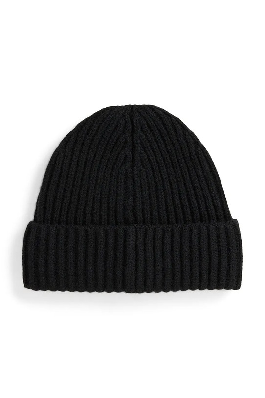 Volnena kapa Polo Ralph Lauren 455P04659 črna AW25