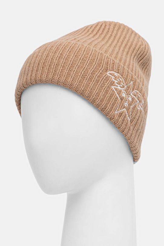 Rossignol czapka z kaszmirem JCC RLOWH07 brązowy AW25