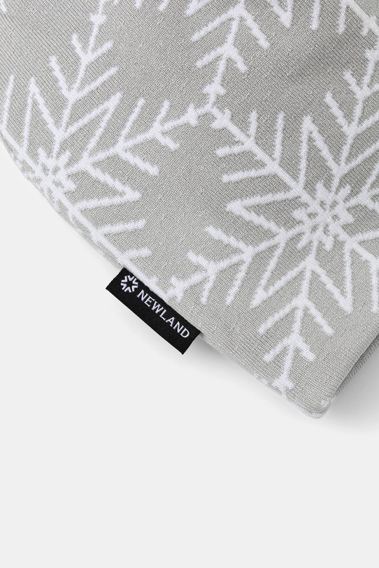 Akcesoria Newland czapka DOUBLE BEANIE N54647.143 szary