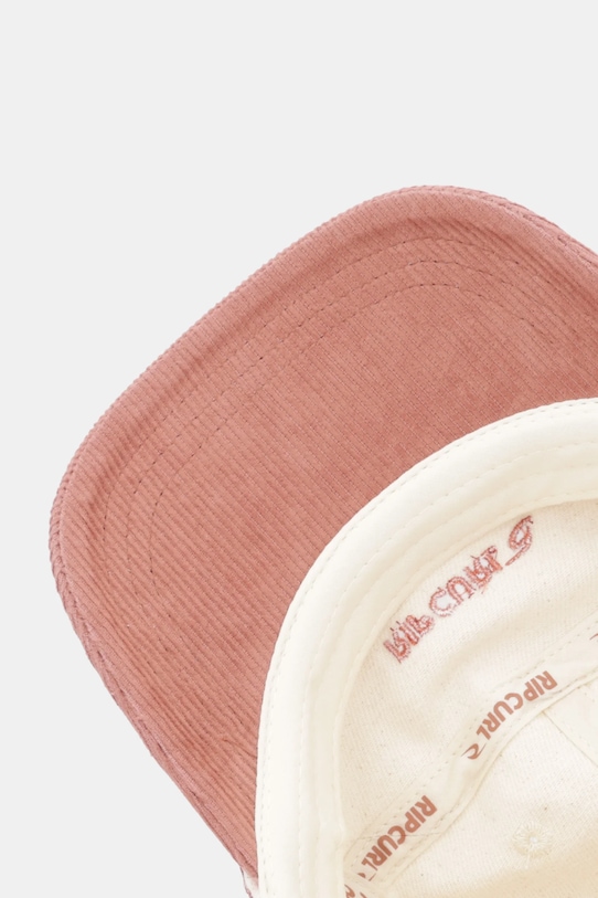 Бавовняна бейсболка Rip Curl бежевий 06XWHE