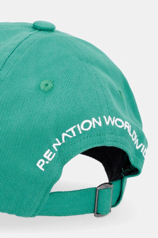Αξεσουάρ Βαμβακερό καπέλο του μπέιζμπολ P.E Nation Shift Cap 254A089 πράσινο