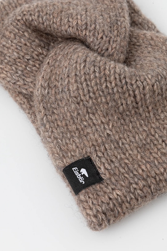 Eisbar opaska z dodatkiem wełny Fenna STB E36150 brązowy AW25