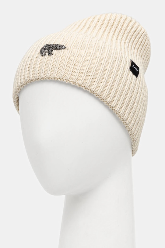 Akcesoria Eisbar czapka wełniana Elena OS Crystal MÜ E25204 beżowy