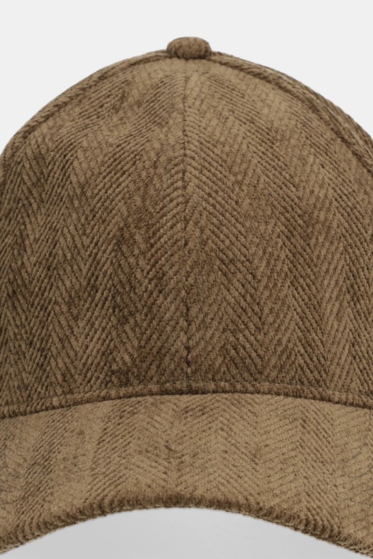 United Colors of Benetton czapka z daszkiem 60OZDA01C zielony AW25