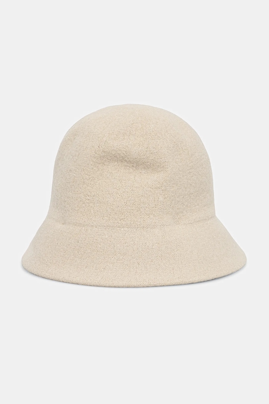Μάλλινο καπέλο United Colors of Benetton μαλλί μπεζ 6IOKDA01K