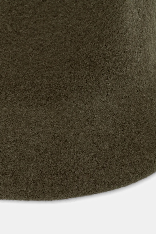 United Colors of Benetton kapelusz wełniany 6IOKDA01K zielony AW25