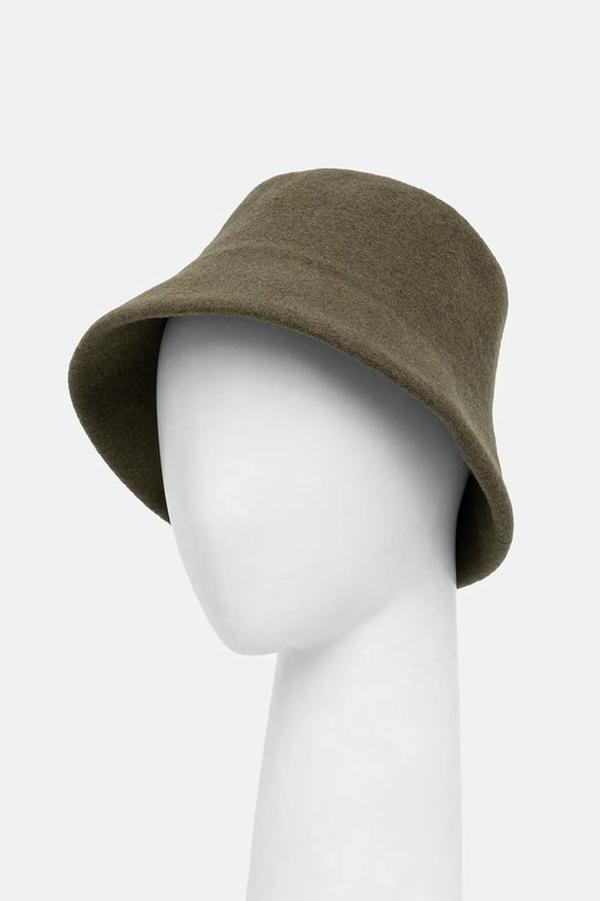 United Colors of Benetton kapelusz wełniany 6IOKDA01K zielony