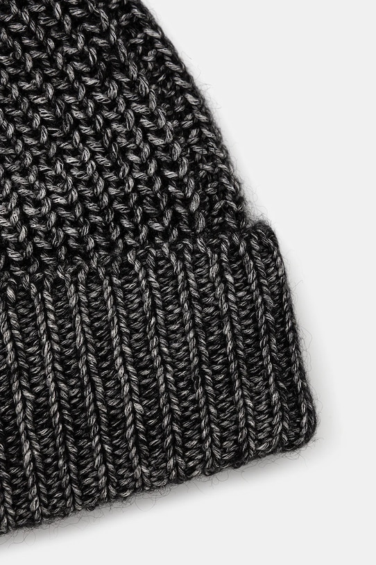 Akcesoria Sisley czapka z dodatkiem wełny 1H5BLA00K szary