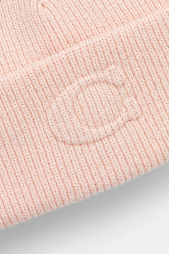 Accesorii Coach pălărie din amestec de lână 29CCL44 portocaliu