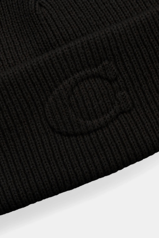 Akcesoria Coach czapka z dodatkiem wełny 29CCL44 czarny