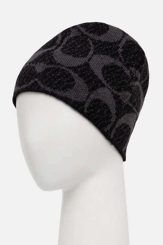 Шапка с добавлением шерсти Coach 29CCT78 чёрный AW25