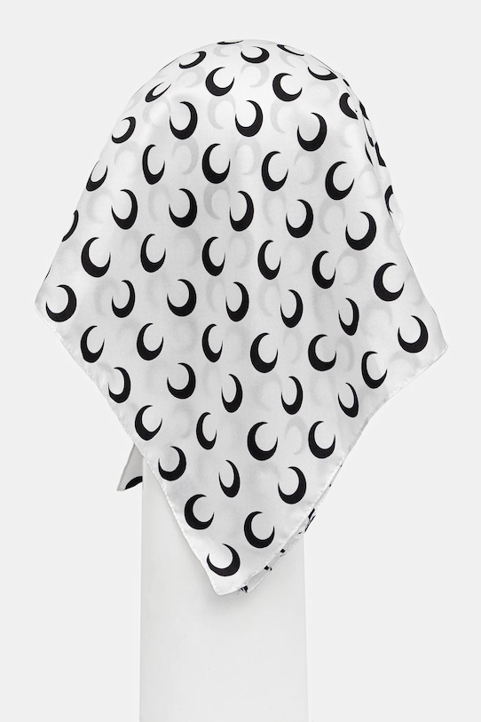 Accesorii Marine Serre șapcă cozoroc Moon Silk Veiled UHG035ACWOV0043 alb