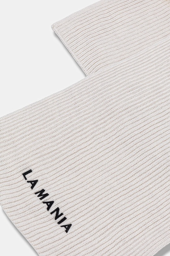 Akcesoria La Mania szalik wełniany MAEVE LM.MAEVE beżowy