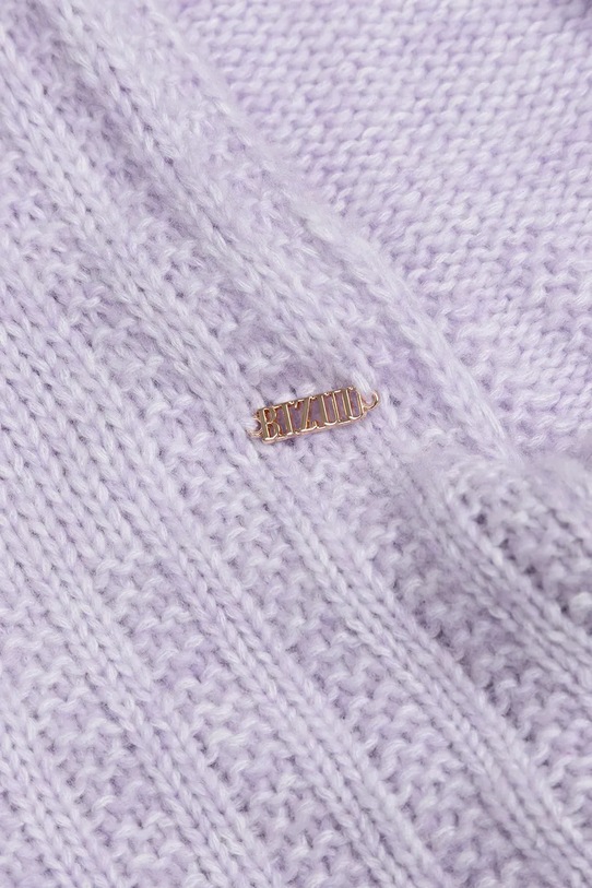 Аксесуари Балаклава з додаванням вовни Bizuu BIFFI BIFFI.FIOLETOWY фіолетовий