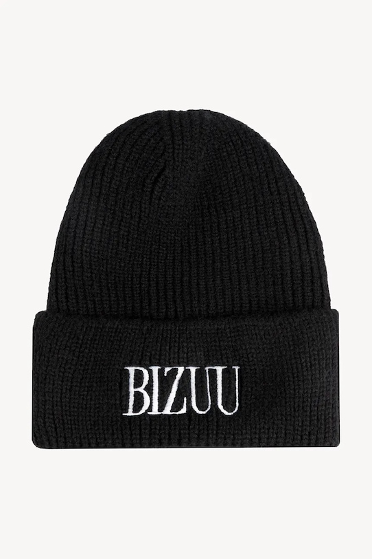 Bizuu czapka z dodatkiem wełny ROYU ROYU.CZARNY czarny AW25