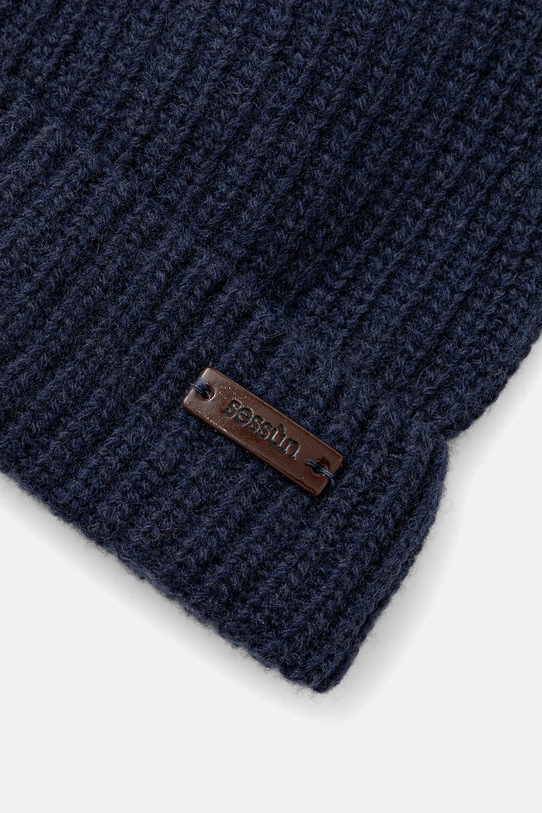 Akcesoria Sessun czapka z dodatkiem wełny 25115003 granatowy