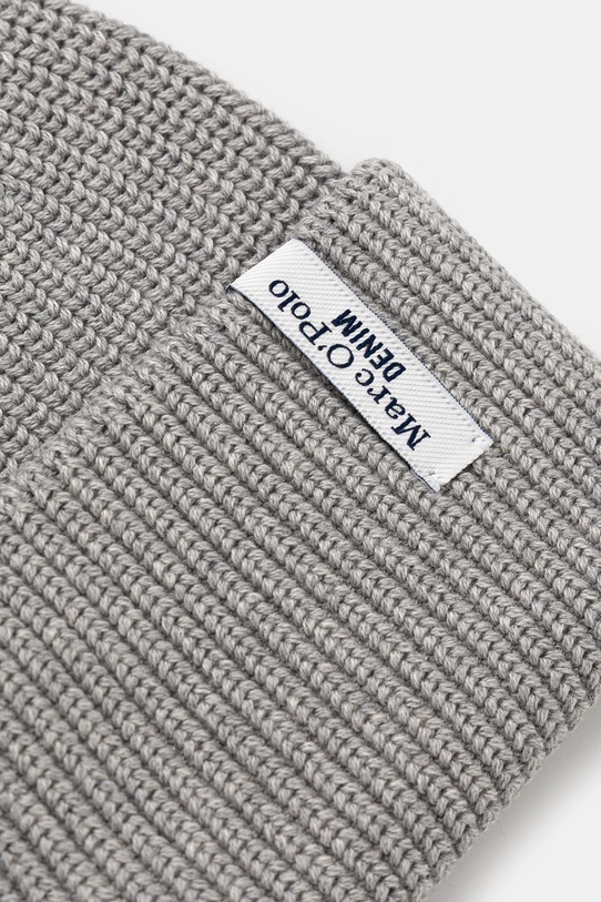 Akcesoria Marc O'Polo czapka bawełniana 5000007169 szary