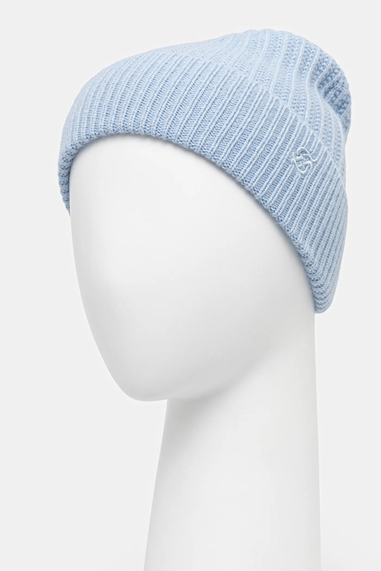 FROM FUTURE czapka kaszmirowa ABO03515 niebieski AW25