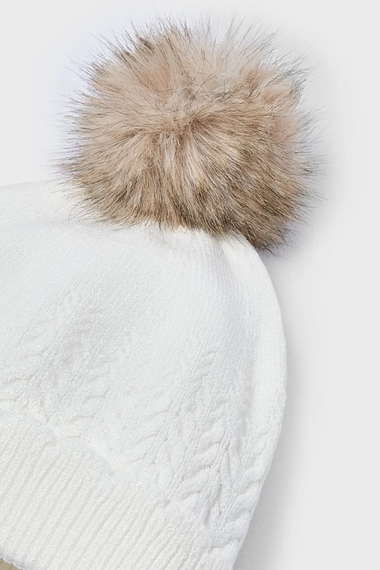 Detská čiapka Mayoral 10075.6C.Mini.9BYA béžová AW25