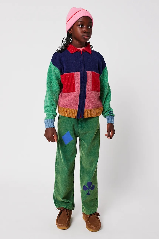 Bobo Choses czapka z domieszką wełny dziecięca Roll The Dice 225AI035