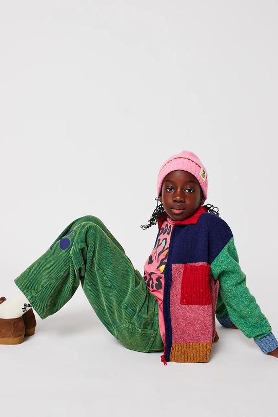 Bobo Choses czapka z domieszką wełny dziecięca Roll The Dice 225AI035