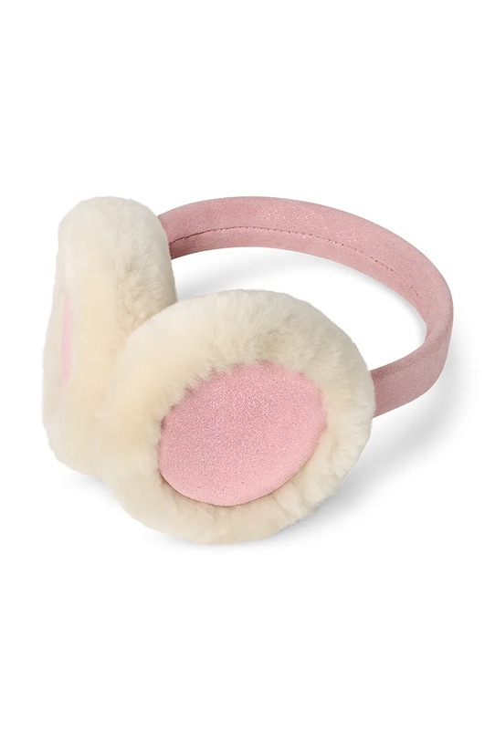 Otroški naušniki iz semiša UGG DAZZLE EARMUFF 103617.G roza AW25