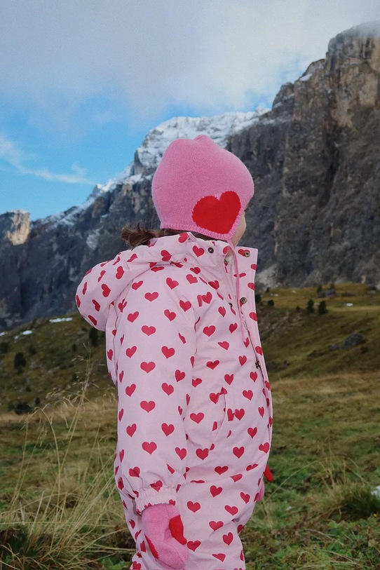 Konges Sløjd czapka COLLETTE HELMET różowy KS102014.9BYA