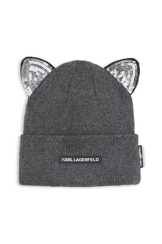 Karl Lagerfeld căciulă bumbac gri Z31007.56.58