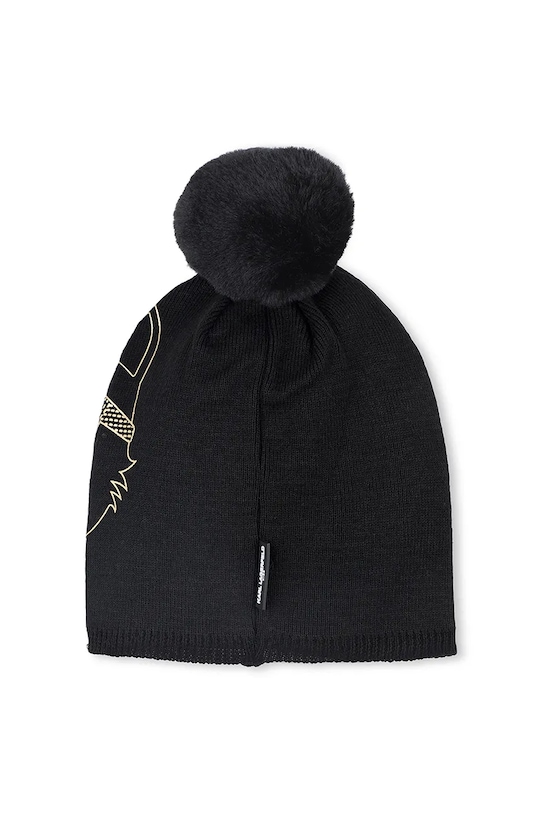 Karl Lagerfeld căciulă Z31008 negru AW25