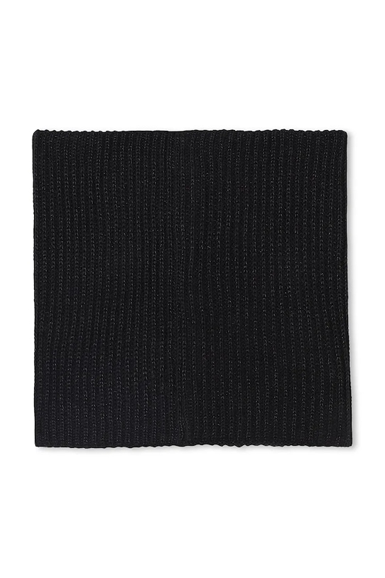 Karl Lagerfeld căciulă și fular din bumbac pentru copii Z31010.50.56 negru