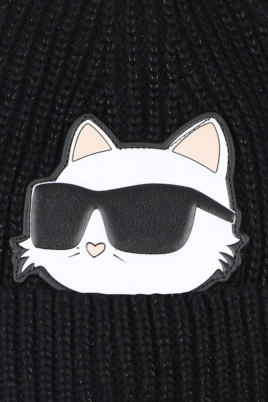 Karl Lagerfeld czapka i szalik bawełniany dziecięcy Z31010.50.56