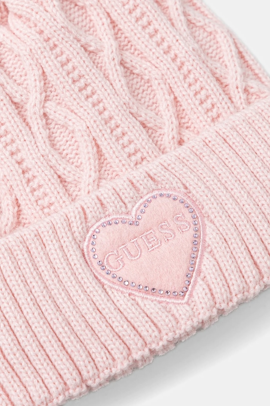 Guess czapka dziecięca J4BZ00.Z2QP0.9BYA różowy AW25
