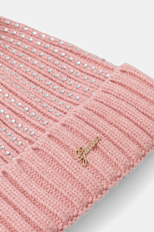 Guess czapka J5BZ04.K1370.9BYA różowy AW25