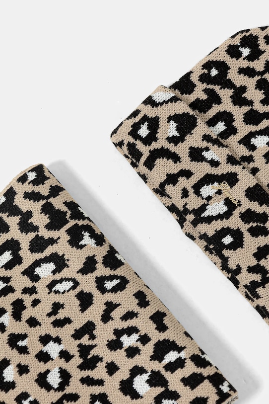 Guess czapka i szalik dziecięcy 2-pack beżowy J5BZ05.Z3H40.9BYA