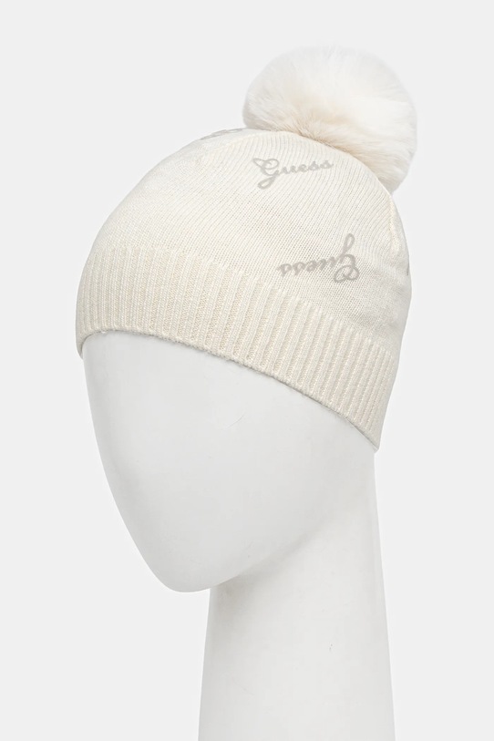 Dětská čepice s příměsí vlny Guess J5BZ34.Z0870.9BYA béžová AW25
