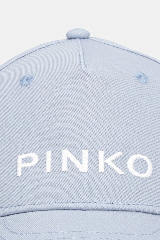 Дитяча бавовняна кепка Pinko KFCP001.C.CF046 блакитний AW25