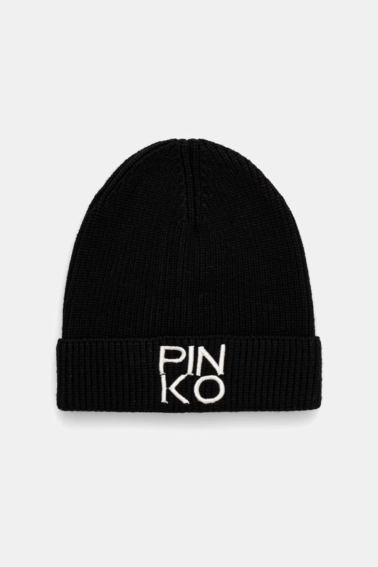 Pinko czapka aplikacja czarny KFCP003.C.FL085