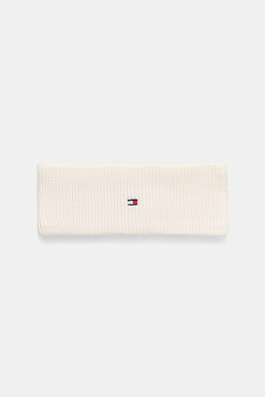 Tommy Hilfiger opaska dziecięca bawełna beżowy AU0AU01779.9BYA